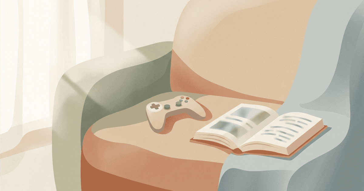 Illustration psychoéducative Feellow sur le gaming